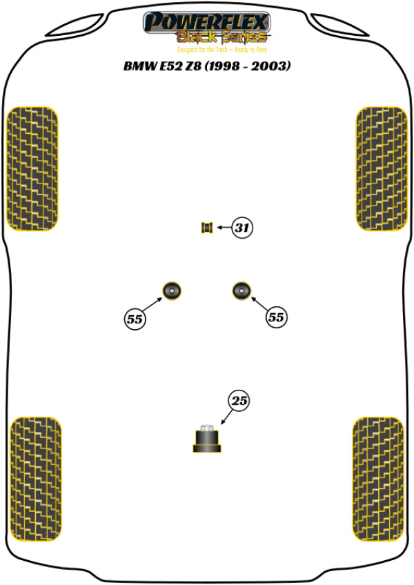 Z8 E52 (1998-2003) - Race diagram