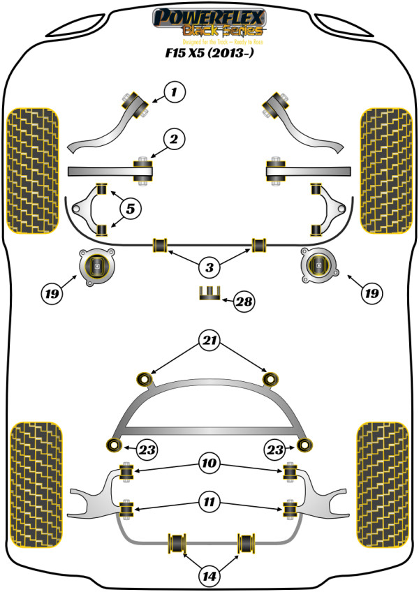 X5 F15 (2013-2018) - Race diagram