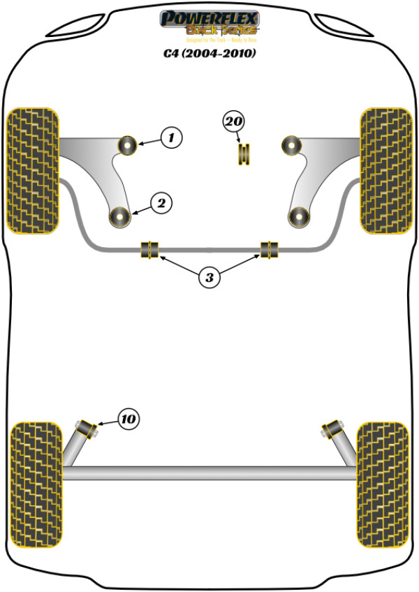 C4 B5 (2004-2010) - Race diagram