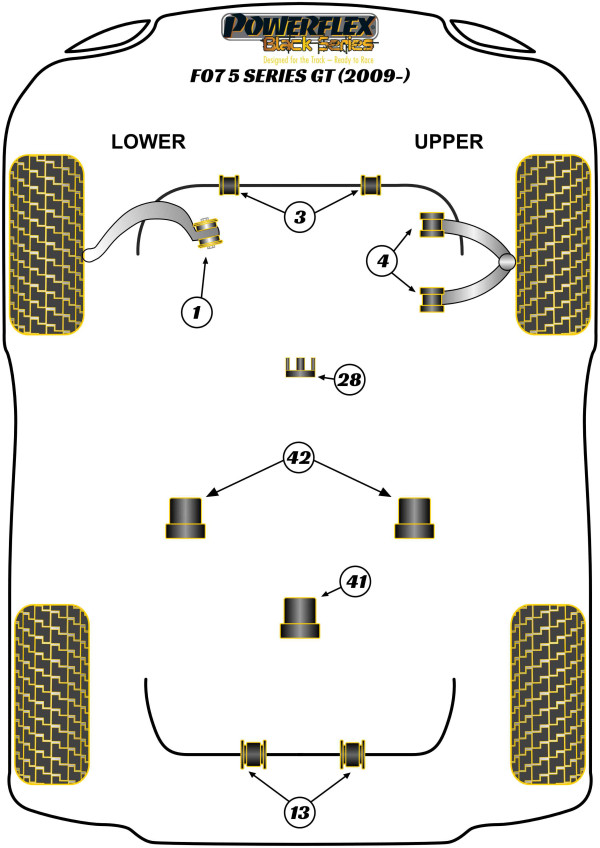 F07 GT (2009 - 2016) - Race diagram