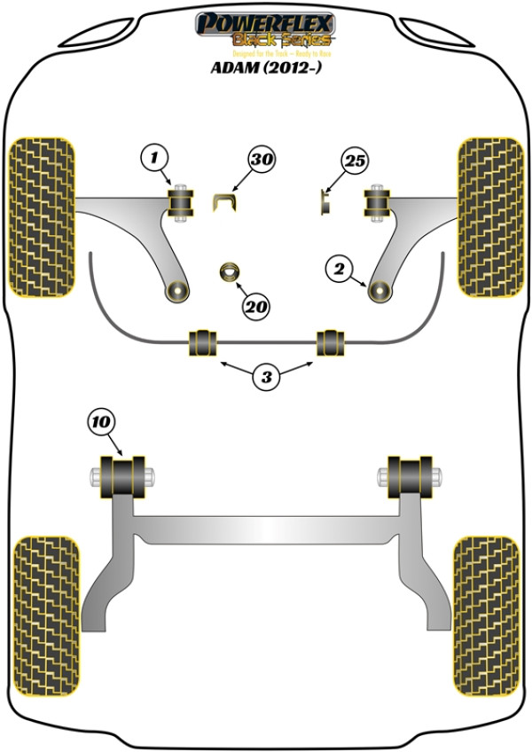 Adam (2012-) - Race diagram