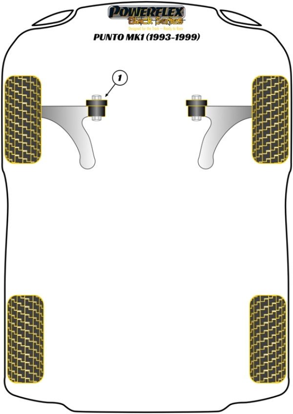 Punto MK1 (1993 - 1999) - Race diagram