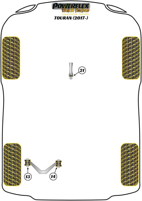Touran (2017 - ) - Race diagram
