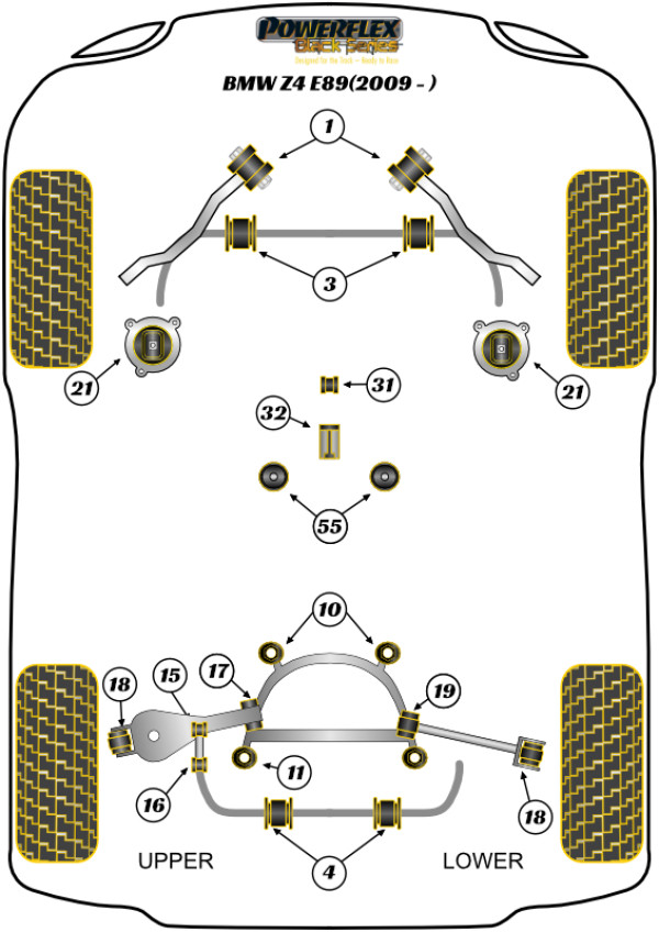 Z4 E89 (2009 -) - Race diagram