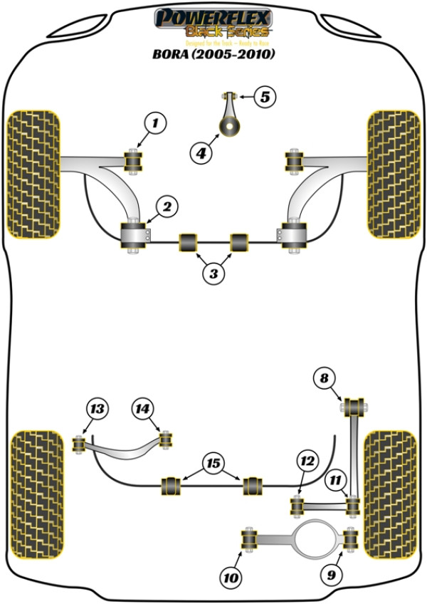 BORA A5 (1K) (2005-2010) - Race diagram