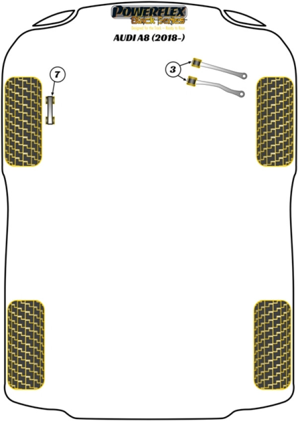 A8 D5 (2018 on) - Race diagram