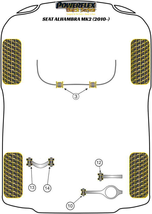 Alhambra MK2 (2010 - ON) - Race diagram