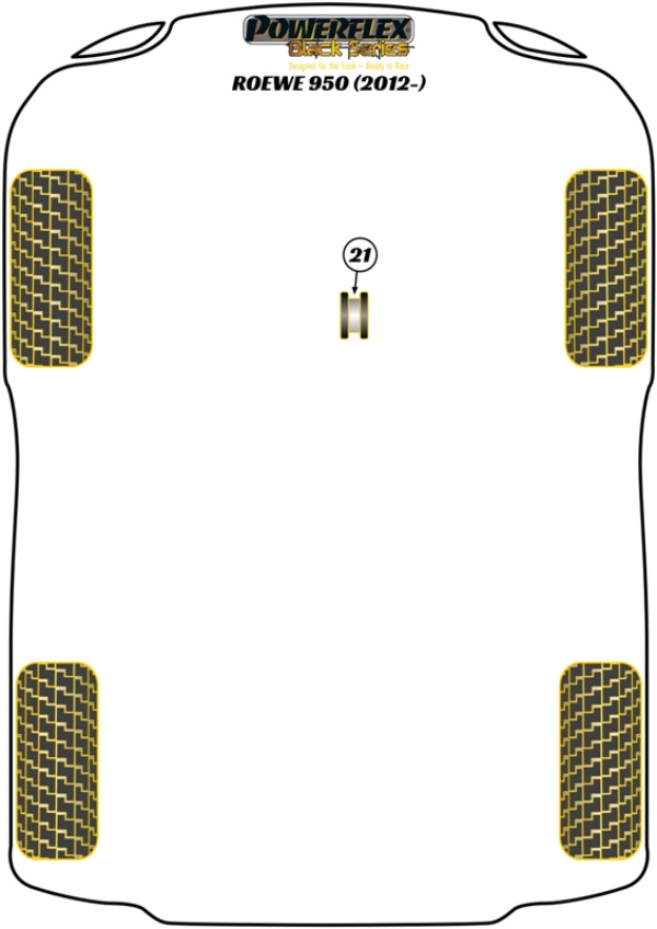 Roewe 950 (2012 - ON) - Race diagram
