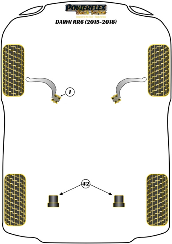 Dawn RR6 (2015 - 2018) - Race diagram