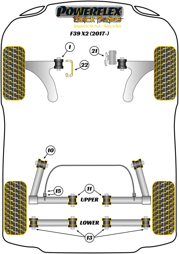 X2 F39 (2017 - ON) - Race diagram