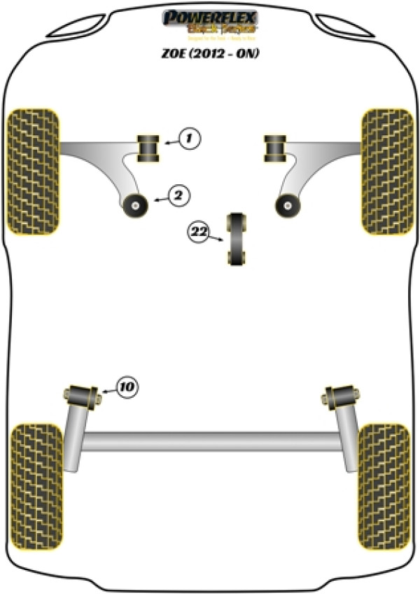 Zoe (2012-ON) - Race diagram