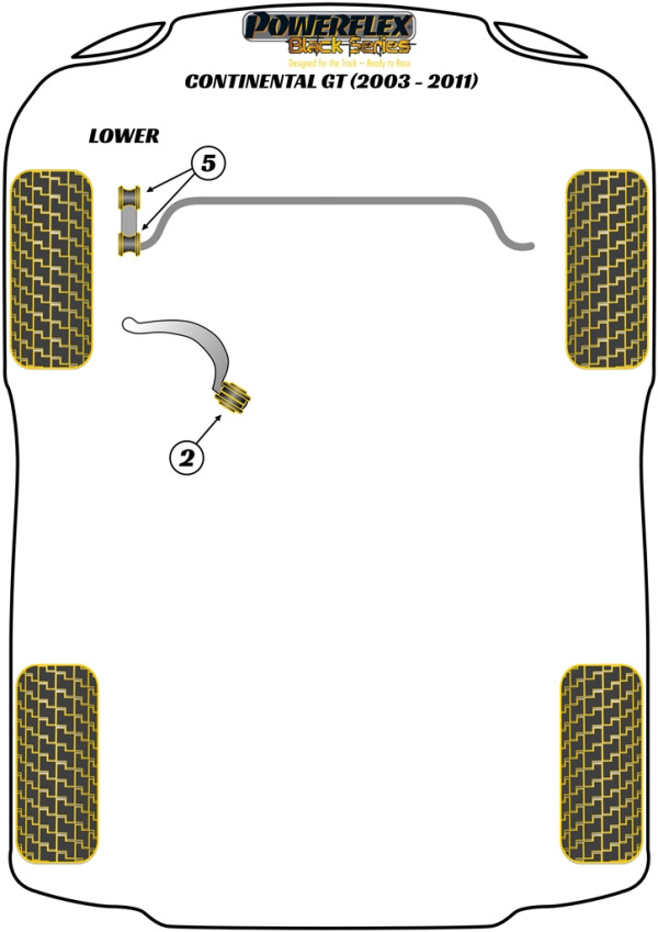 Continental GT (2003 - 2011) - Race diagram