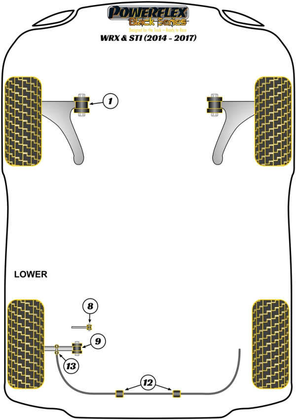 WRX & STI VA (2014-2022) - Race diagram