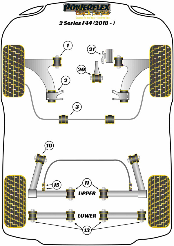 F44 Gran Coupe (2019 on) - Race diagram