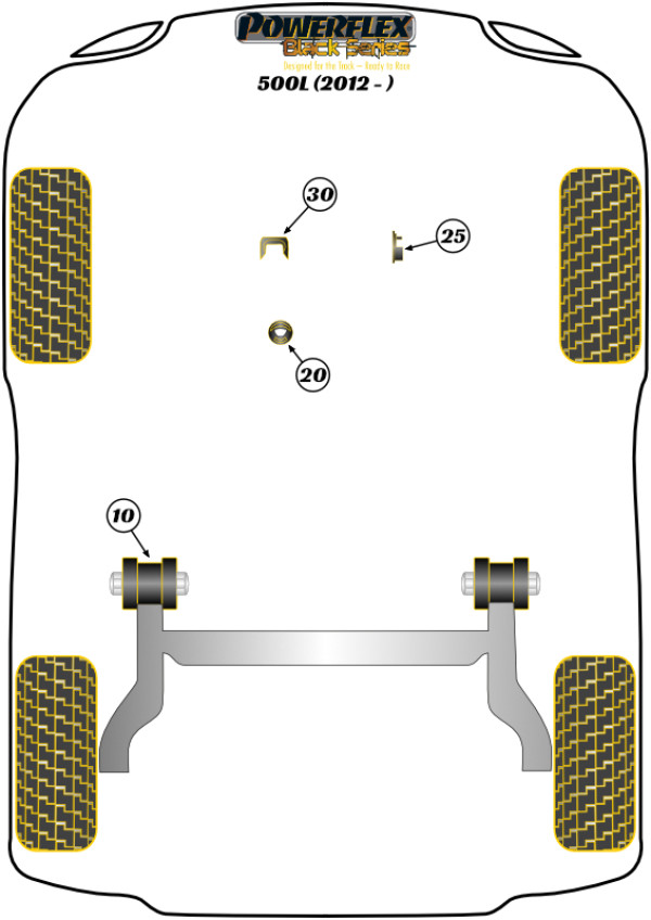 500L (2012 - ) - Race diagram