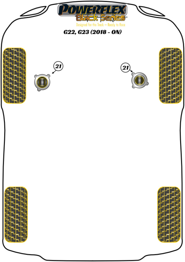 G22, G23 (2020 on) - Race diagram