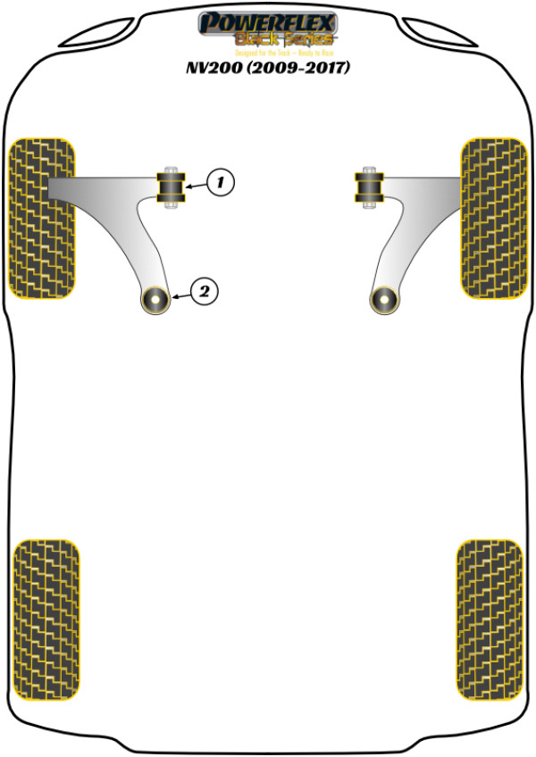 NV200 (2009-2017) - Race diagram
