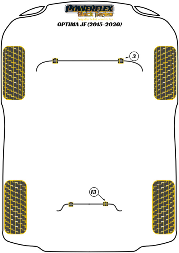 Optima JF (2015 - 2020) - Race diagram