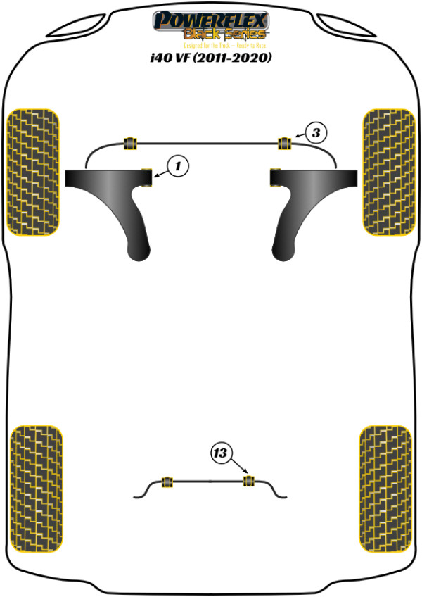 i40 (2011 - 2020) - Race diagram