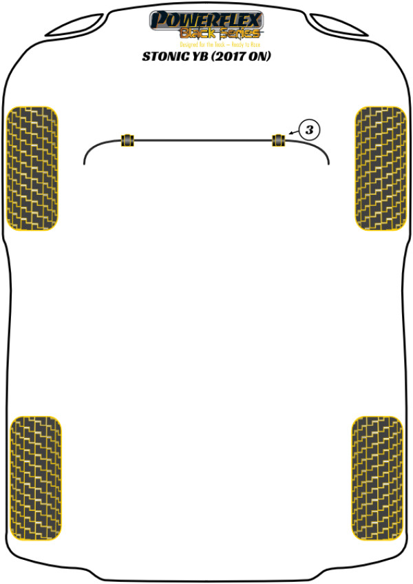 Stonic YB (2017 on) - Race diagram