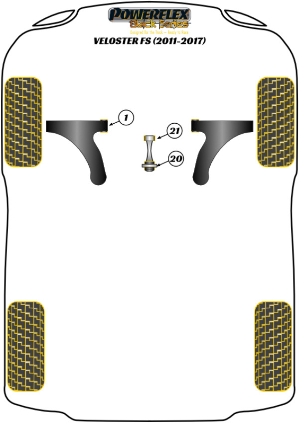 Veloster FS (2011 - 2017) - Race diagram