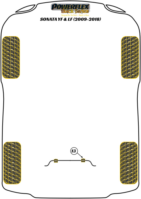 Sonata YF/LF (2009 - 2018) - Race diagram