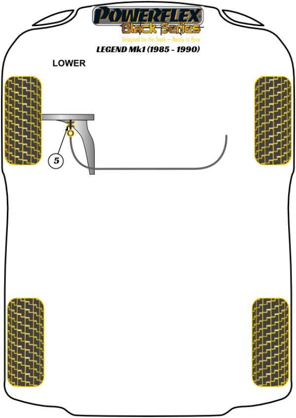 Legend Mk1 (1985-1990) - Race diagram