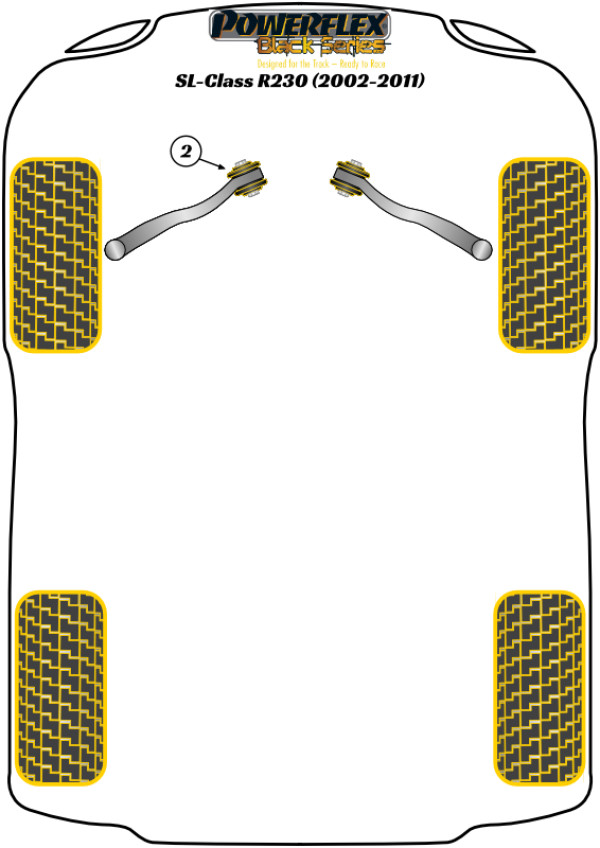 SL-Class R230 (2002-2011) - Race diagram