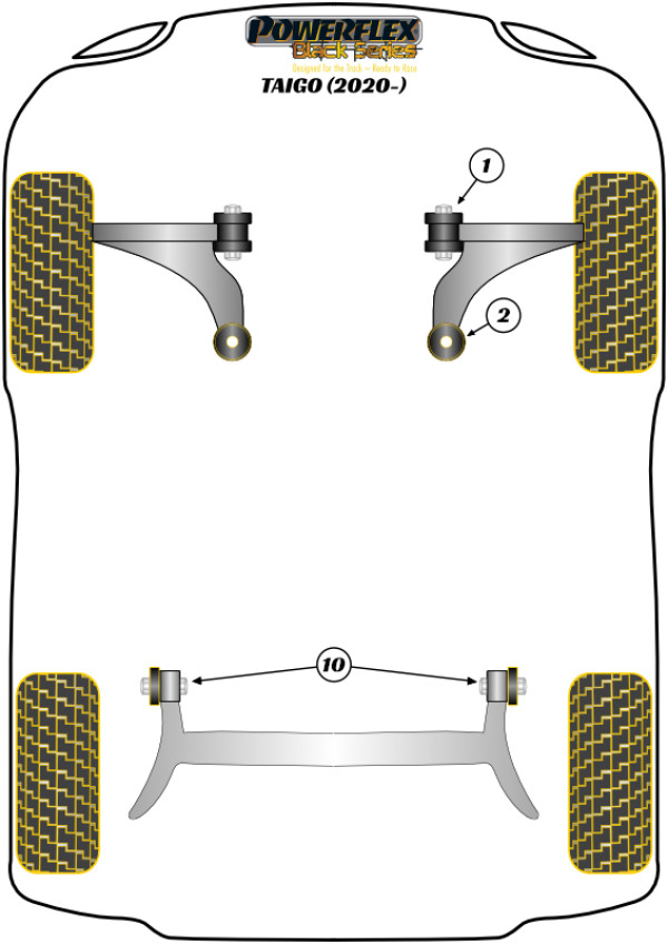 Taigo (2020 on) - Race diagram