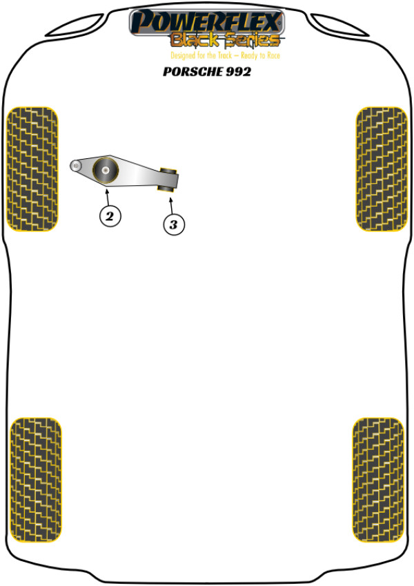 911 992 (2021 on) - Race diagram