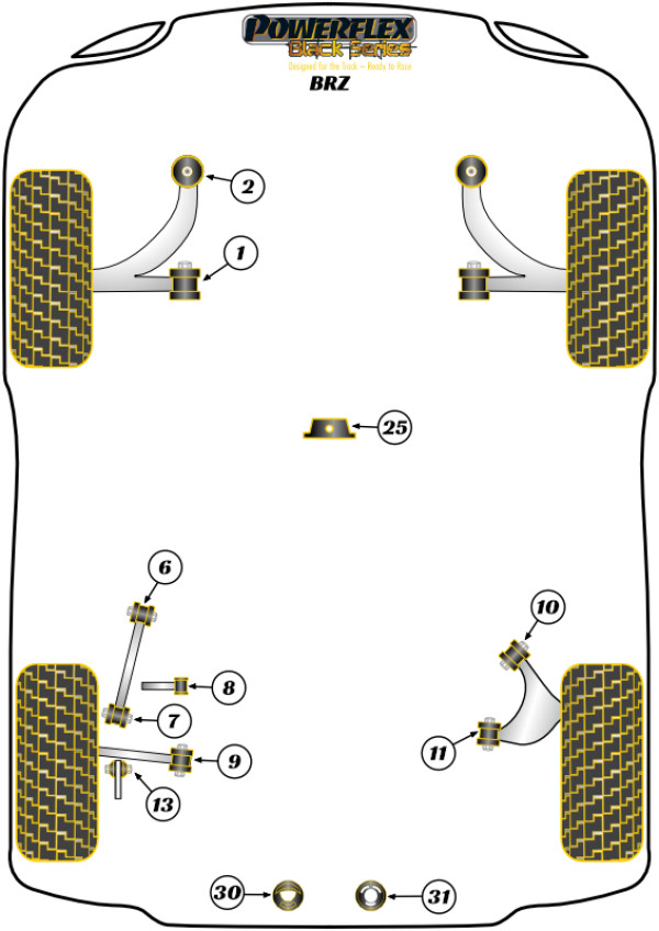 BRZ 2nd Gen (2021 on) - Race diagram