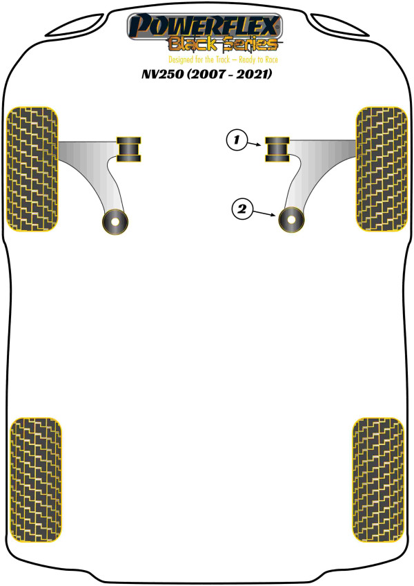 NV250 (2007 - 2021) - Race diagram