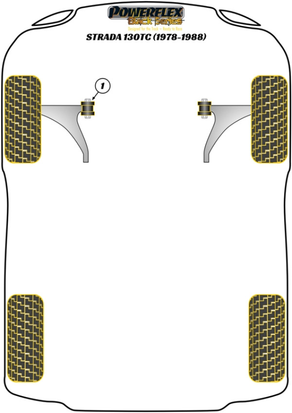 Ritmo / Strada Abarth 130TC (1978-1988) - Race diagram