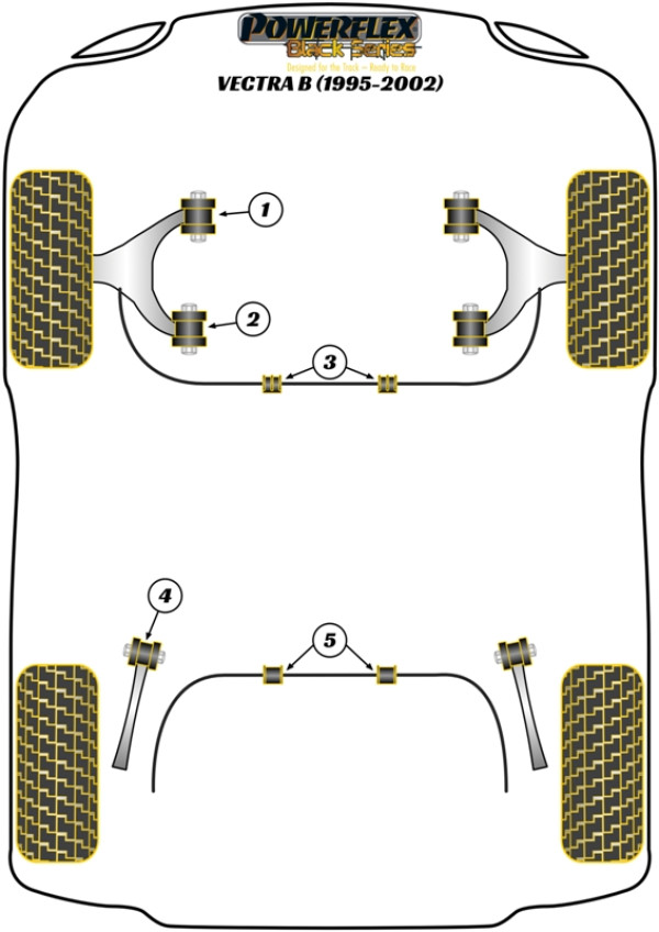 Vectra B (1995 - 2002) - Race diagram