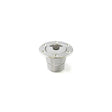 Aluminium påfyldningsstuds med låg. Udv. diameter 95mm.