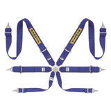 Sabelt 6 punkt sele 3"/3"/2". Selejustering i aluminium. Pull-Up model. FIA8853-2016 godkendt. 3 farve muligheder