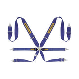 Sabelt 6 punkt sele 3"/2"/2". Selejustering i stål. Pull-Down model. FIA8853-2016 godkendt. 3 farve muligheder
