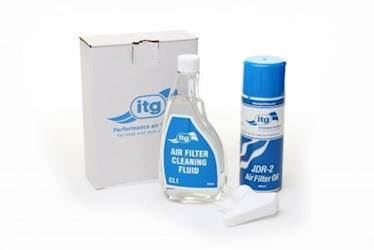 ITG filterrense kit. Bestående af 500 ml. rens og 400 ml. olie JDR-2