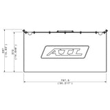 ATL kasse til Saver 100 liters benzintank. Aluminium