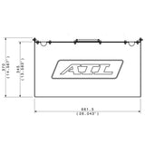 ATL kasse til Saver 120 liters benzintank. Aluminium