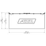 ATL kasse til Saver 120 liters benzintank. Aluminium