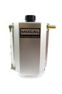 Mocal olieopsamlingsbeholder 2 liter. Børstet aluminium