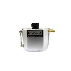 Mocal olieopsamlingsbeholder 1 liter. Børstet aluminium