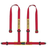 Sabelt 4 punkt sele 2"/2" incl. skulderpuder. ECE-godkendt. 3 farve muligheder