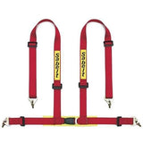 Sabelt 4 punkt sele 2"/2" incl. skulderpuder. ECE-godkendt. 3 farve muligheder