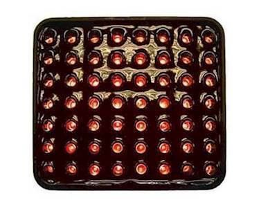 Regnlygte (56 LED) 89x76mm. FIA godkendt