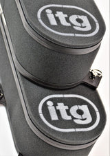 ITG JC90 megaflow filter til Porche 911 med Weber karburator (A=80, B=142, C=379 og D=105). Kun 1 filter.