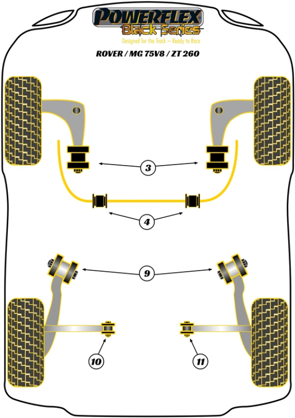 ZT 260 (2003-2005) - Race diagram