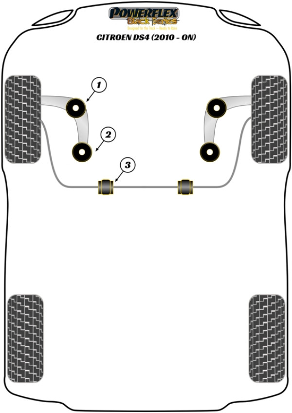 DS4 (2010-on) - Race diagram