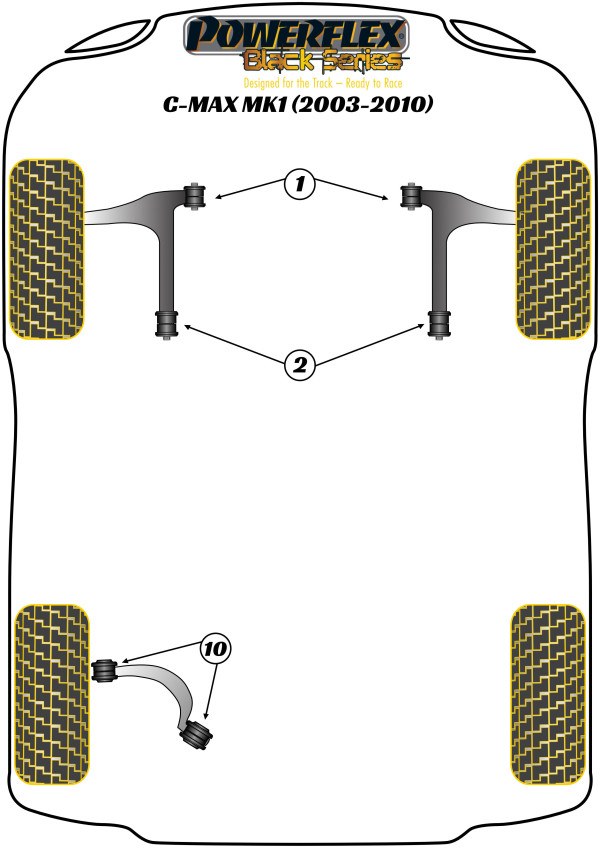 C-Max MK1 (2003-2010) - Race diagram